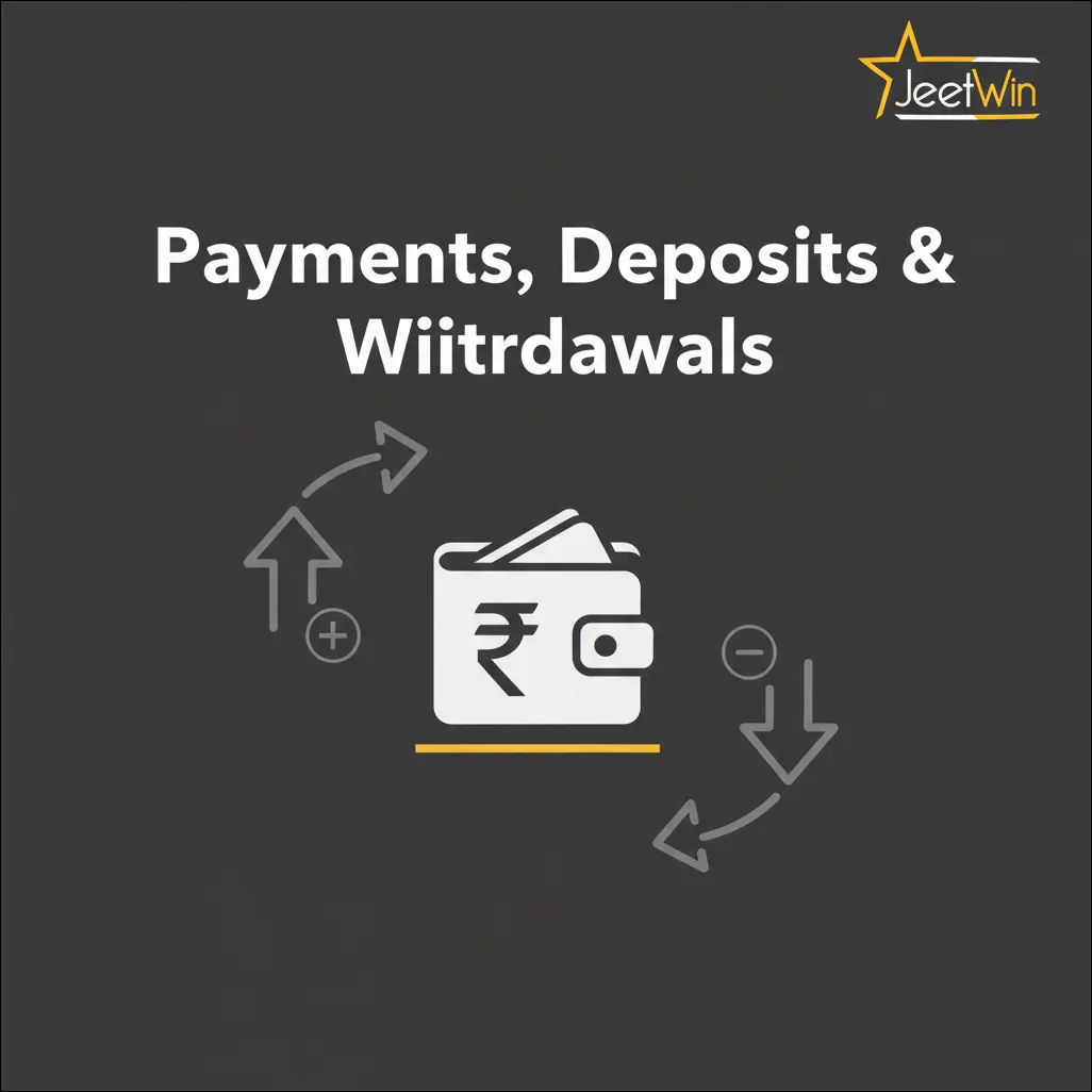 Payments, Deposits & Withdrawals